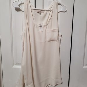 Loft Cream Shell Tank Large